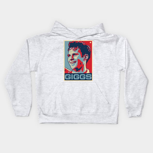 Giggs Kids Hoodie by DAFTFISH